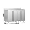 Szafka robocza - do ekspresu do kawy - 1400x600mm - z 4 parami drzwi skrzydłowych i z rantem