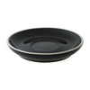 (6 szt.) Spodek do kawy COLORS – Ø 120 mm – czarny
