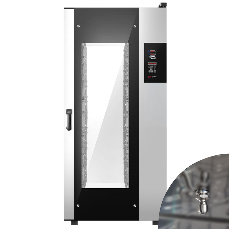 Piec konwekcyjno - parowy - Cyfrowy - 20x GN 1/1 lub 10x GN 2/1