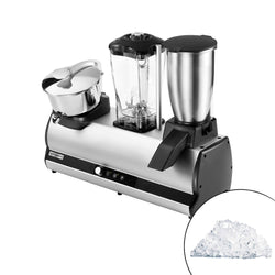 Barowe urządzenie wielofunkcyjne – blender, kruszarka do lodu i wyciskarka do cytrusów – 2 x 150 + 750 W