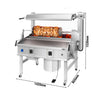 Maszyna do Cag Kebab – elektryczna – urządzenie wolnostojące – maks. 85 kg – 14 kW – wersja pozioma
