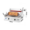 Horizontal Kebab Grill (Cağ Kebab) - up to 85kg - 9.8kW - Countertop