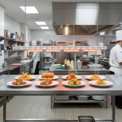 Mostek cieplny z 4 promiennikami ceramicznymi – 1,4 kW