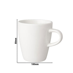 (12 sztuk) BUDGETLINE - Filiżanka do kawy Mammoet Neo - 200ml - Biały