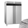 Refrigerated cabinet PREMIUM – stainless steel – GN 2/1 – 1200 L – with 2 doors, image 1 of 17