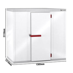 Komora chłodnicza - 1380x1210mm - 2,51m³