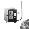 Elektryczny-Piec konwekcyjno-parowy - dotykowy - 6x GN 1/1 - wąski - z systemem mycia - w zestawie: Sonda rdzeniowa