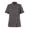 KARLOWSKY | Bluza kucharska damska Denim-Style ROCK CHEF®-Stage2 – z krótkim rękawem – rozmiar: 34, zdjęcie 1 z 5