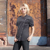 KARLOWSKY | Bluza kucharska damska Denim-Style ROCK CHEF®-Stage2 – z krótkim rękawem – rozmiar: 52