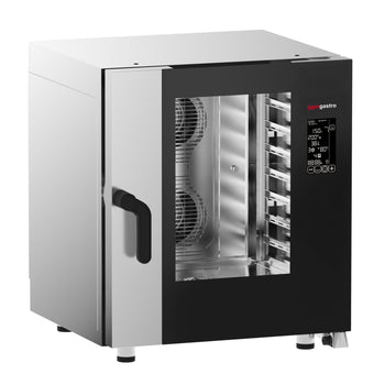 Piec konwekcyjno-parowy - cyfrowy - 7x GN 1/1 - włącznie z systemem mycia - Prime Gastro