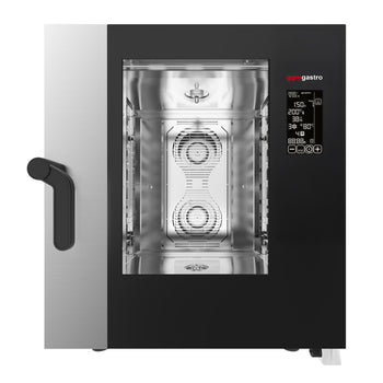 Piec konwekcyjno-parowy - cyfrowy - 7x GN 1/1 - włącznie z systemem mycia - Prime Gastro