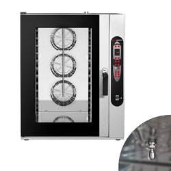 Piec konwekcyjno - parowy - cyfrowy - 10x GN 2/1 lub 20x GN 1/1 - włącznie z systemem mycia