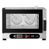 Commercial Electric Combi Oven- Digital Controls - 4x GN 1/1 or 4x EN 600x400 - incl. Automatic washing system, Wi‑Fi & USB