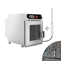 Piec konwekcyjno - parowy - cyfrowy - 6x GN 1/1 - wraz z systemem myjącym i czujnikiem temperatury
