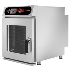 Elektryczny-Piec konwekcyjno-parowy - 6x GN 1/1 - wąski - z systemem mycia - w zestawie: Sonda rdzeniowa