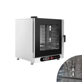 Elektryczny-Piec konwekcyjno-parowy piekarniczy - 6x GN 1/1 lub 6x EN 600x400 - z systemem mycia