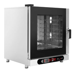 Elektryczny-Piec konwekcyjno-parowy piekarniczy - 6x GN 1/1 lub 6x EN 600x400 - z systemem mycia
