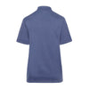 KARLOWSKY | Bluza kucharska damska Jeans-Style – z krótkim rękawem – Vintage Blue – rozmiar: 56