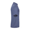 KARLOWSKY | Bluza kucharska damska Jeans-Style – z krótkim rękawem – Vintage Blue – rozmiar: 56