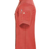 KARLOWSKY | Bluza kucharska damska Jeans-Style – z krótkim rękawem – Vintage Red – rozmiar: 36