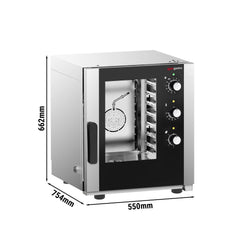 Piec konwekcyjno - parowy KOMPAKT – manualny – 5 x GN 2/3