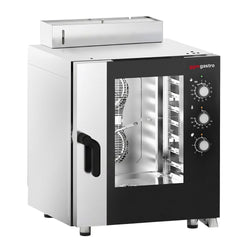 Piec konwekcyjno-parowy – 7x GN 1/1 – do 270 °C – manualny – ze zbiornikiem na wodę, zdjęcie 3 z 14