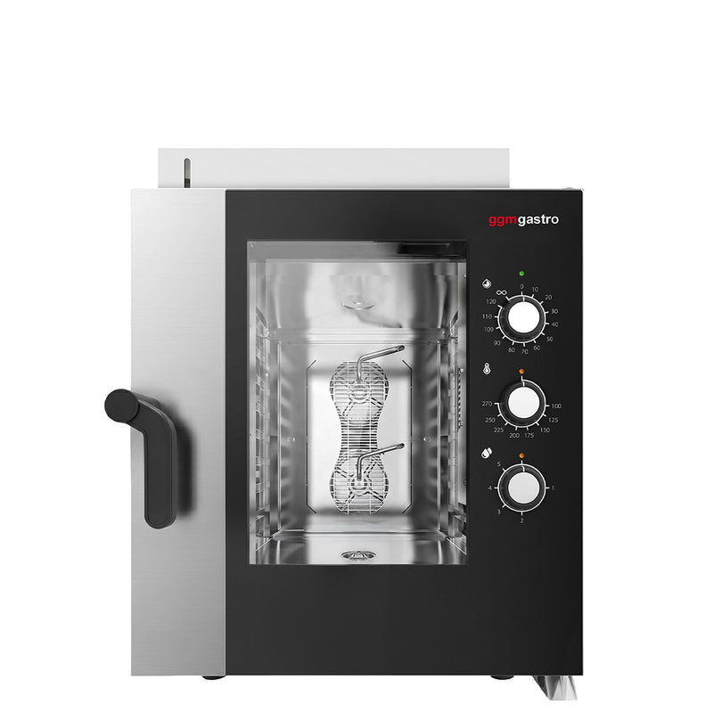 Piec konwekcyjno-parowy – 7x GN 1/1 – do 270 °C – manualny – ze zbiornikiem na wodę, zdjęcie 1 z 14
