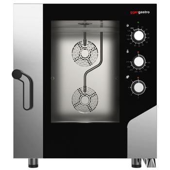 Piec konwekcyjno-parowy - manualny - 7x GN 1/1 - Prime Gastro