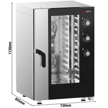Piec konwekcyjno-parowy - manualny - 11x GN 1/1 - Prime Gastro
