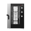 Piec konwekcyjno-parowy – 11x GN 1/1 – do 270 °C – manualny – z wtryskiem wody, zdjęcie 1 z 12
