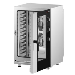 Elektryczny - Piec konwekcyjno - parowy - 11x GN 1/1 - w zestawie: 11x Klipsy