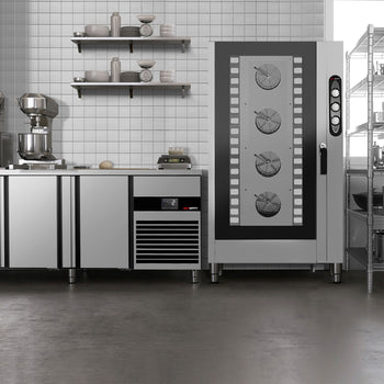 Piec konwekcyjno-parowy - manualny - 20x GN 1/1 - Prime Gastro