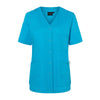 KARLOWSKY | Tunika damska Essential – z krótkim rękawem – niebieska pacyficzna – rozmiar: 50