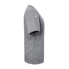 KARLOWSKY | Tunika damska Essential – z krótkim rękawem – szara platynowa – rozmiar: 42