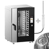 Commercial Electric Combi Oven - Touchscreen Controls - 11x GN 1/1 - incl. Automatic washing system & Core temperature probe