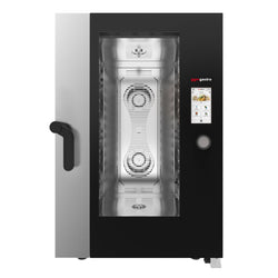 Elektryczny-Piec konwekcyjno-parowy - dotykowy - 11x GN 1/1 - z systemem mycia - w zestawie: Sonda rdzeniowa & System czyszczący