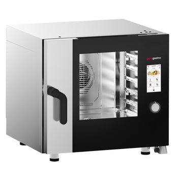 Piec konwekcyjno-parowy - Touch - 5x GN 1/1 - włącznie z systemem mycia i czujnikiem temperatury - Prime Gastro