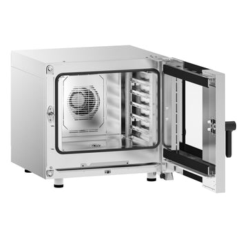 Piec konwekcyjno-parowy - Touch - 5x GN 1/1 - włącznie z systemem mycia i czujnikiem temperatury - Prime Gastro