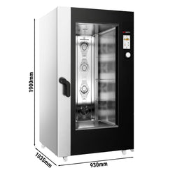 Kombidämpfer - Touch - 20x GN 1/1 - inkl. Waschsystem, Temperaturfühler & Gestellwagen