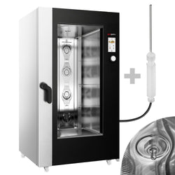 Kombidämpfer - Touch - 20x GN 1/1 - inkl. Waschsystem, Temperaturfühler & Gestellwagen