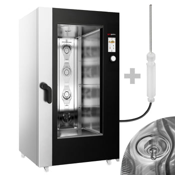 Kombidämpfer - Touch - 20x GN 1/1 - inkl. Waschsystem, Temperaturfühler & Gestellwagen