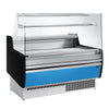 Witryna chłodnicza - 1310x953mm - 144L - front Hellblau - z 2 drzwiami - 1 półki - z wyświetlaczem temperatury