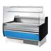 Witryna chłodnicza - 1310x953mm - 144L - front Hellblau - z 2 drzwiami - 1 półki - z wyświetlaczem temperatury