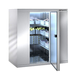 Komora chłodnicza ze stali nierdzewnej - 1500x1200mm - 2,6m³