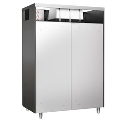 Commercial Upright Freezer PREMIUM - GN 2/1 - 1400L - with 2 doors & Rails & support grids