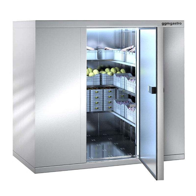 Komora chłodnicza ze stali nierdzewnej - 1800x1800 mm - 4,97 m³