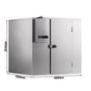 Stainless steel cooling chamber - 1800x1500mm - 4.06m³ - including cooling unit
