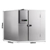 Stainless steel cooling chamber - 1800x1800mm - 4.97m³ - including cooling unit