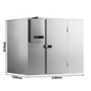 Stainless steel cooling chamber - 2100x1200 mm - 3.7 m³ - including cooling unit
