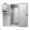 Stainless steel cooling chamber - 2100x2100 mm - 6.9 m³ - including cooling unit
